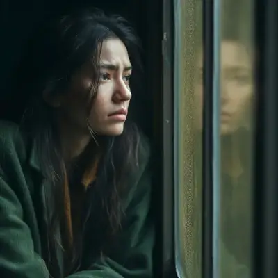 Depressed woman before seeking therapy or counseling services